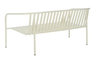 Bendt Canapé 2 places Pearl White/Teddy Orange