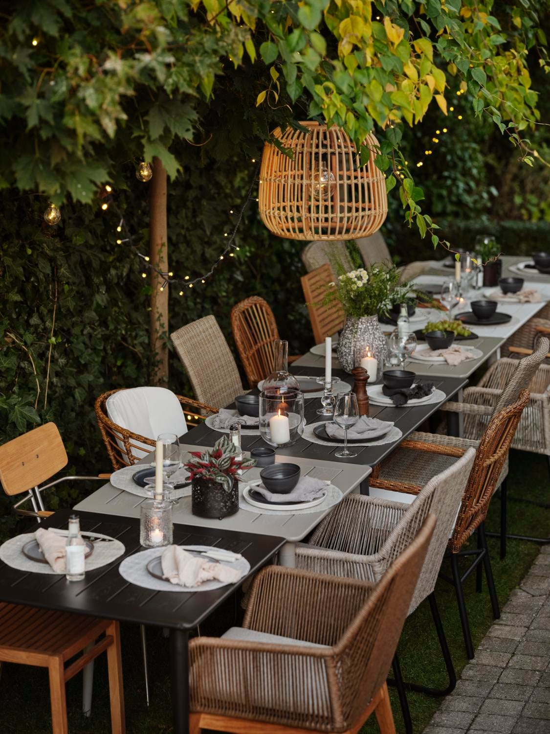 Lavendel chaise de table Beige/beige