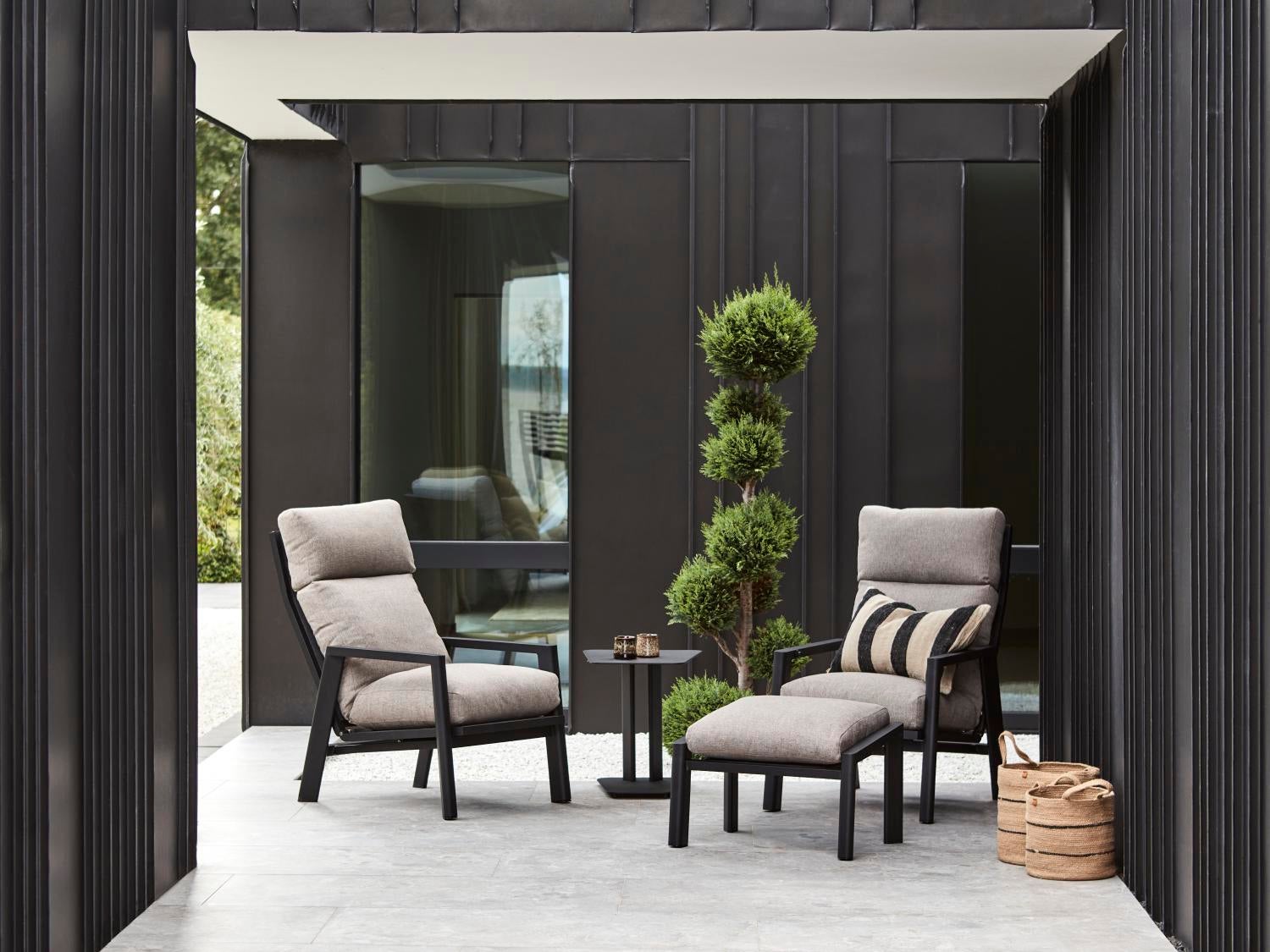 Slide table d’appoint Noir