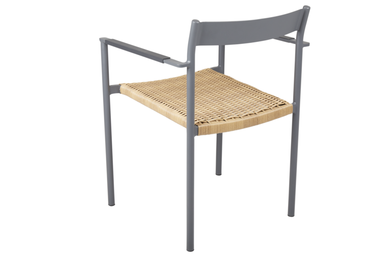 DK chaise de table Antracit/Natur