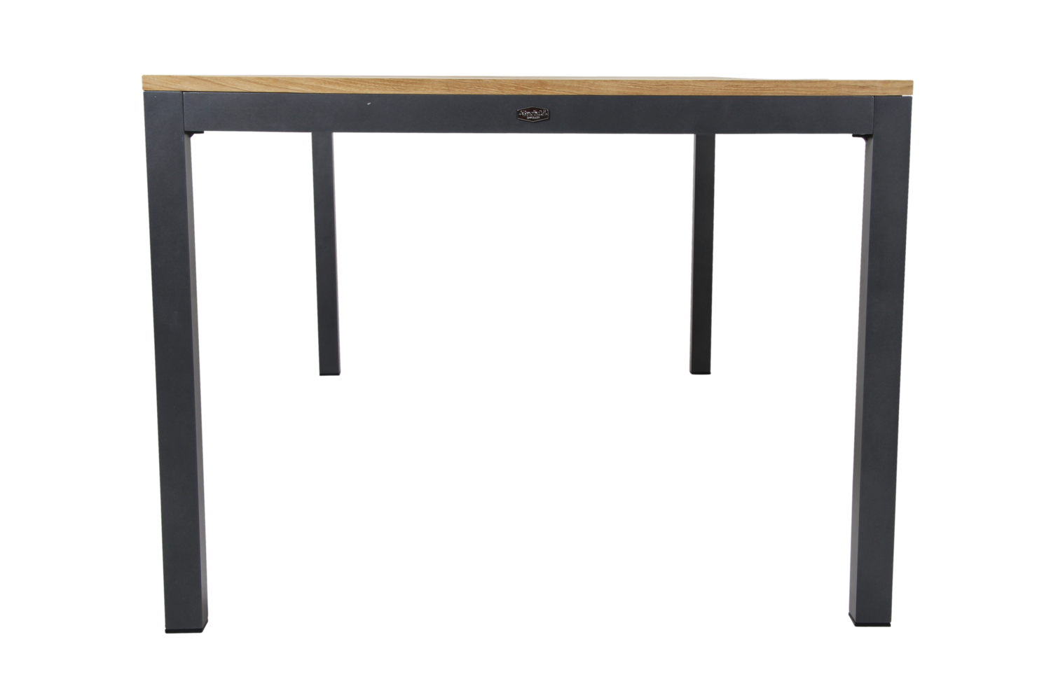 Zalongo table à manger Couleur naturelle/gris