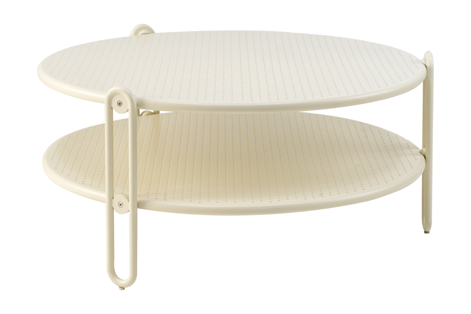 Blixt table salon Pearl white