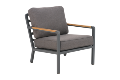 Nova salon de jardin Anthracite/Soft Dawn