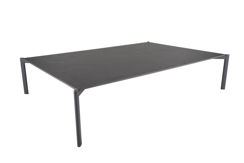 Hallavara table salon Anthracite/gris