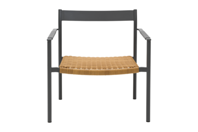 DK fauteuil lounge Antracit/Natur