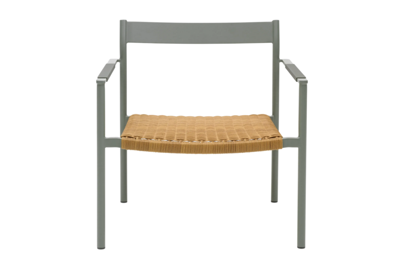 DK fauteuil lounge Dusty Green/Natur
