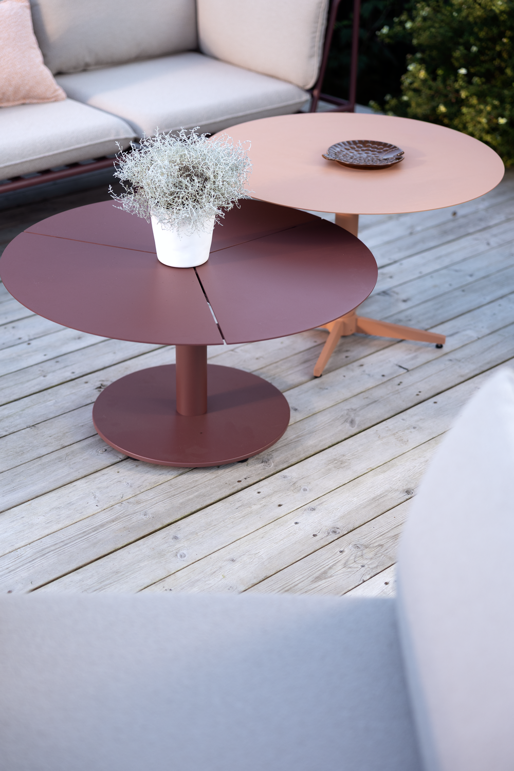 Mill table salon Peach