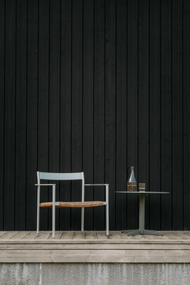 DK fauteuil lounge Light Grey/Natur