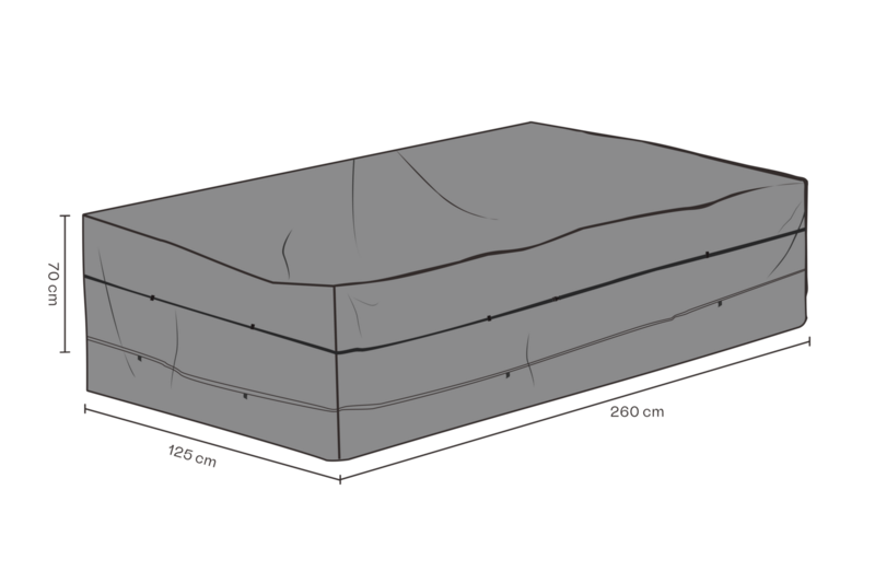 Cover canapé Black-Breathable