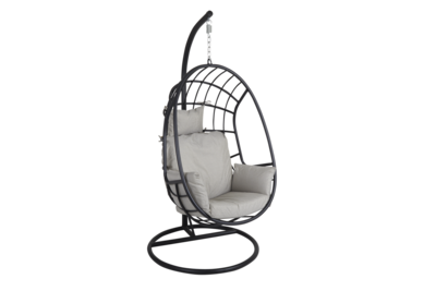 Palo fauteuil suspendu Noir/Pearl Grey