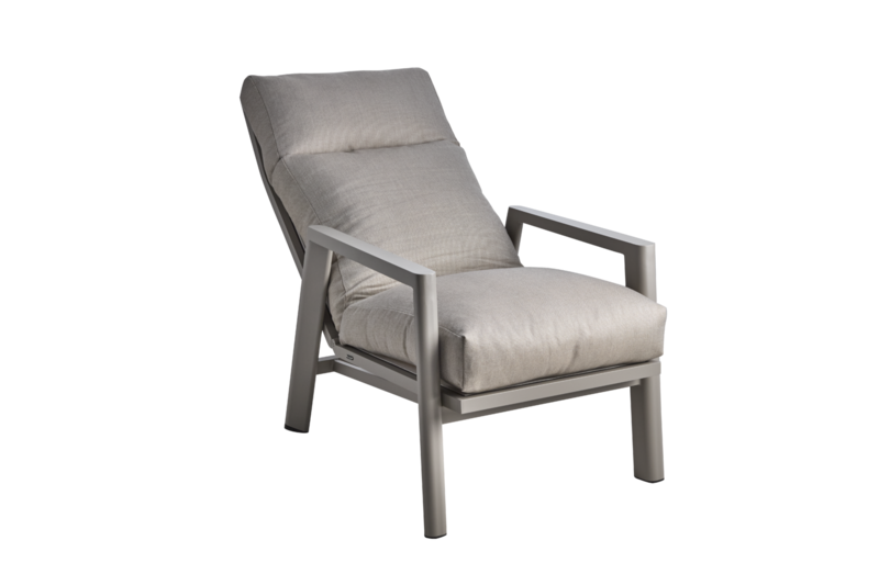 Slide fauteuil lounge Khaki/Tawny