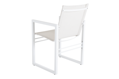 Vevi chaise de table Blanc/blanc