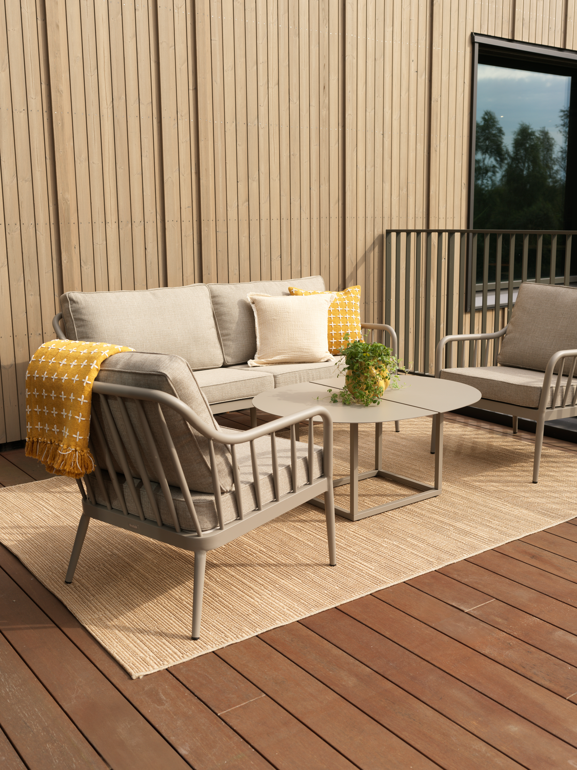 Coleville Canapé 2,5 places Khaki/Burlap Beige