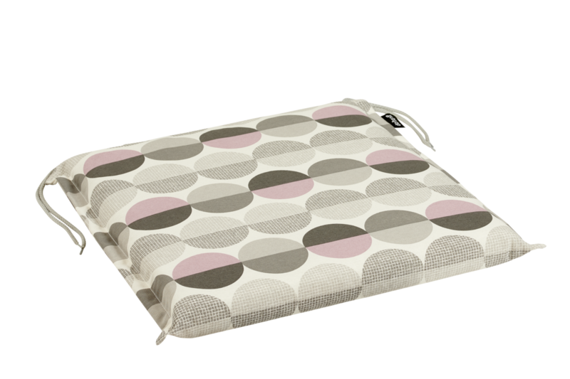 Naxos coussin de chaise Rose