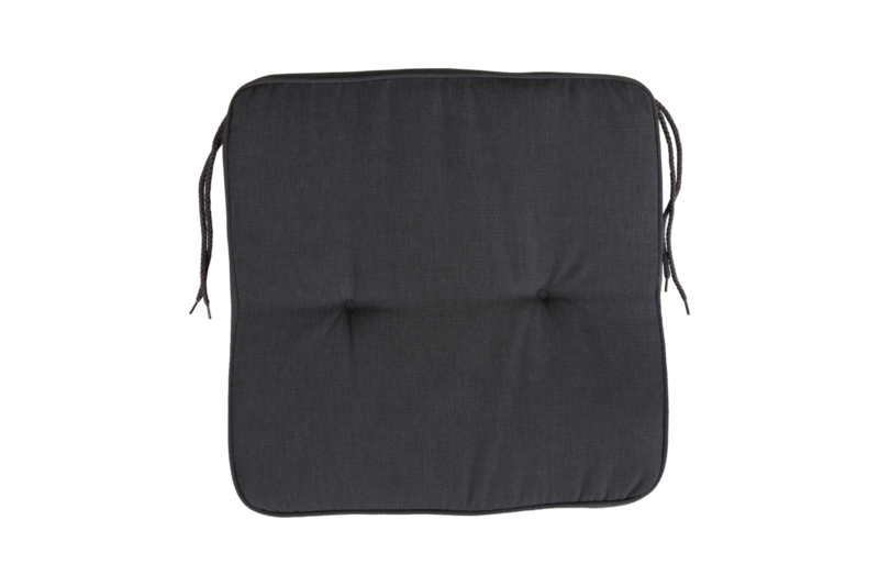 Iduna coussin de chaise Anthracite