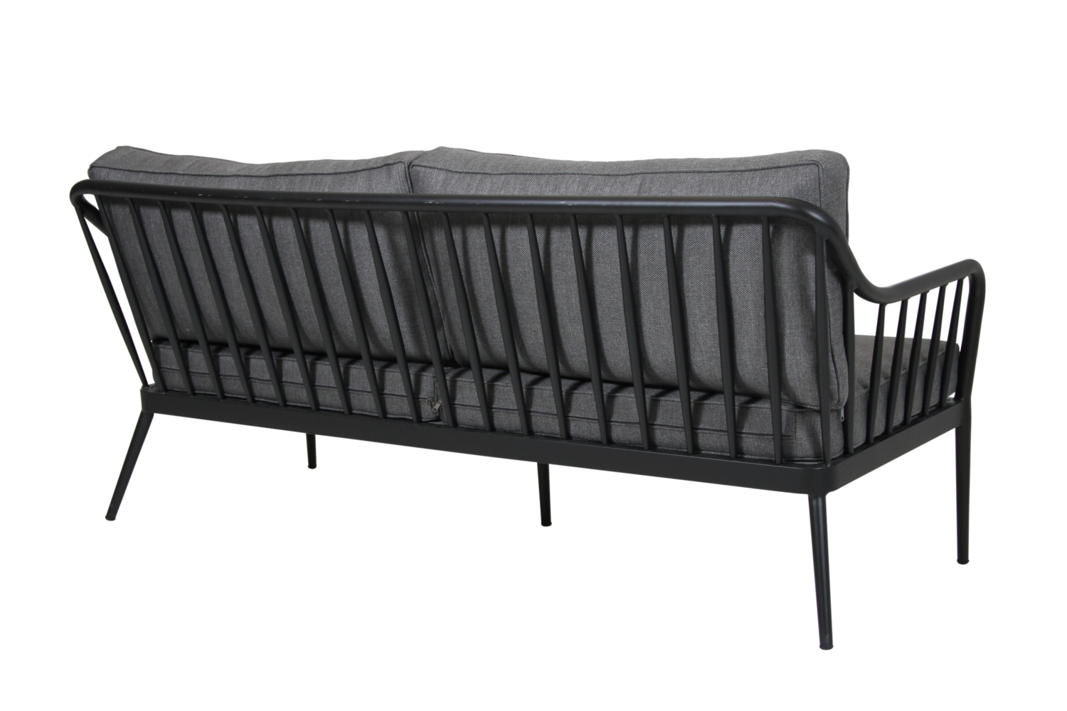 Coleville Canapé 2,5 places Noir/gris