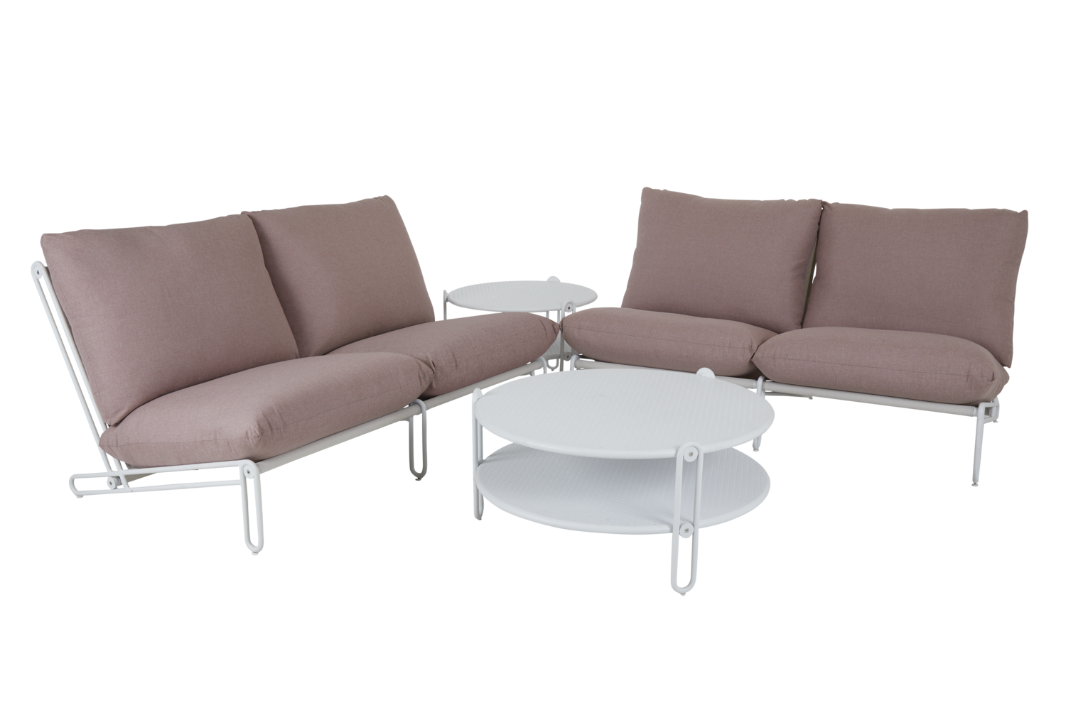 Blixt table salon Blanc