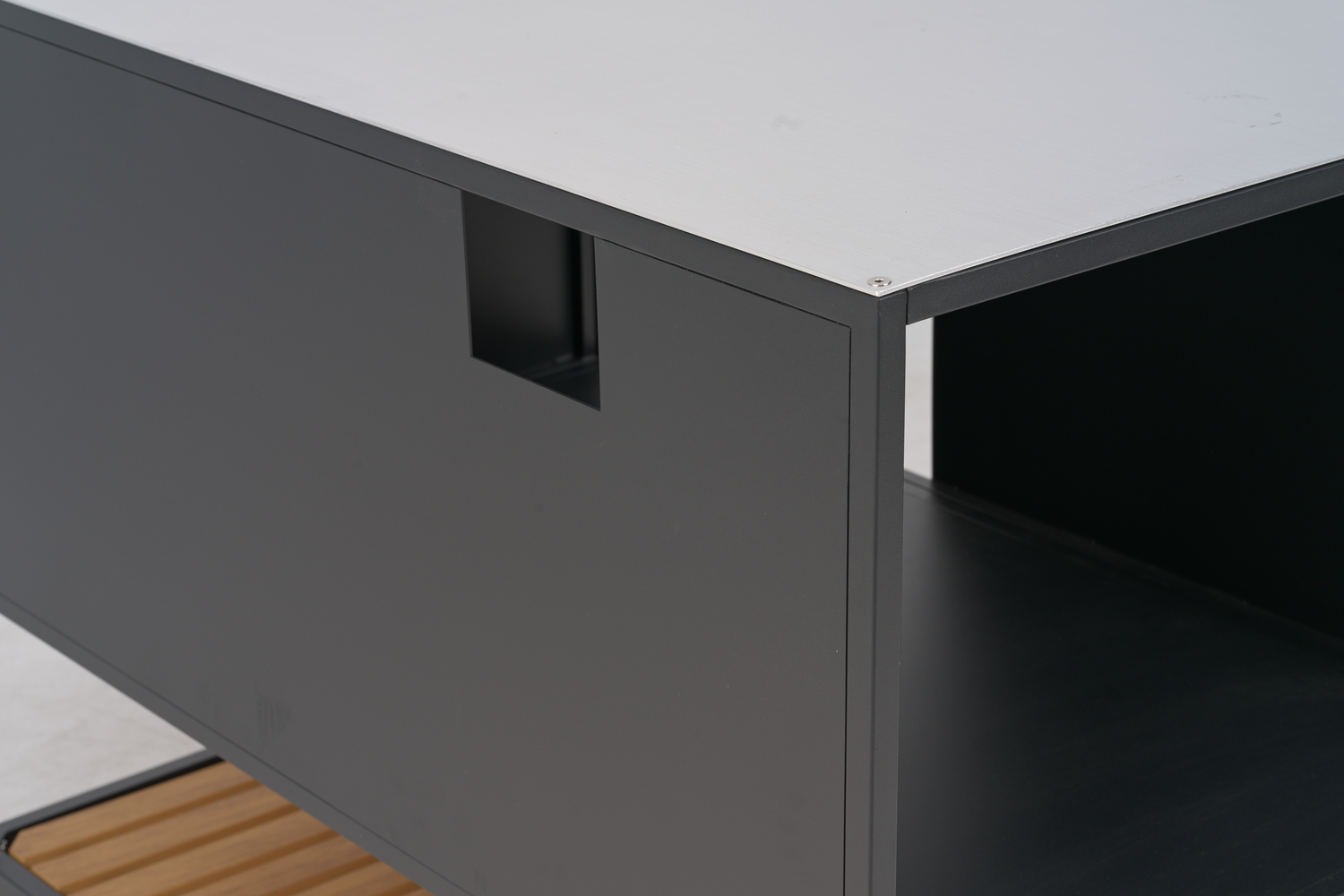 Prep cuisine extérieure Noir