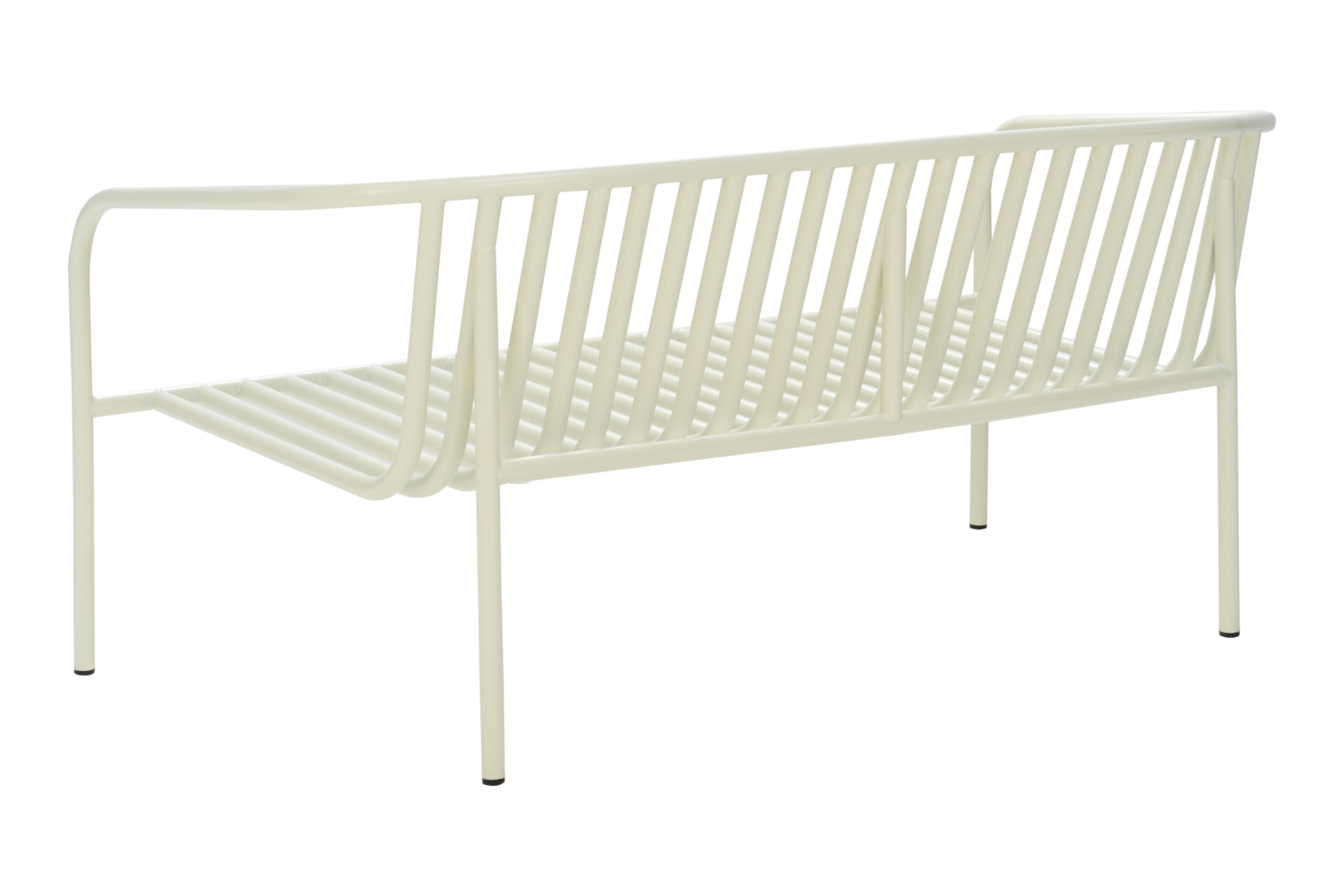 Bendt Canapé 2 places Pearl White/Teddy Orange