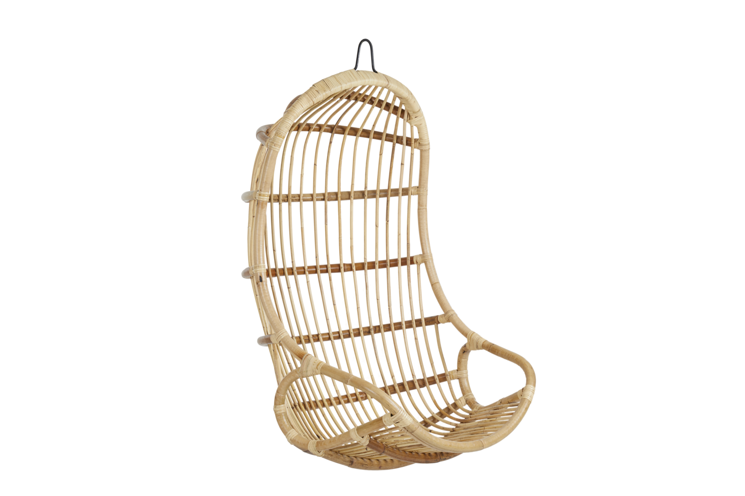 Vallda fauteuil suspendu Couleur naturelle/blanc