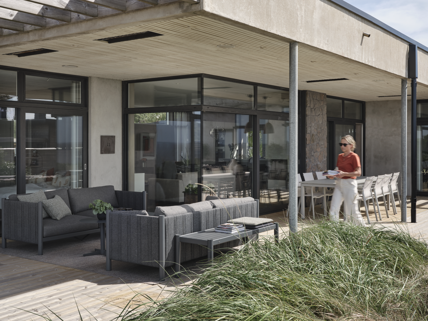 Brad Canapé 2,5 places Anthracite/Charcoal Grey