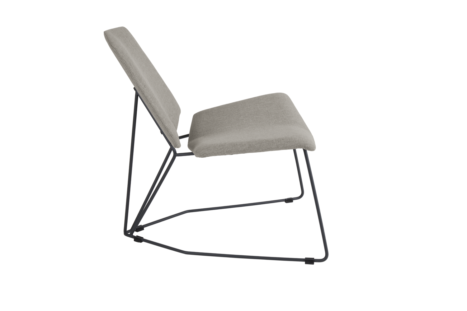Pollux fauteuil Anthracite/Sand
