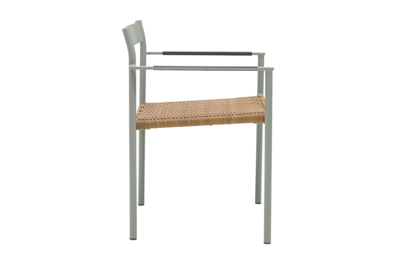 DK chaise de table Light Grey/Natur