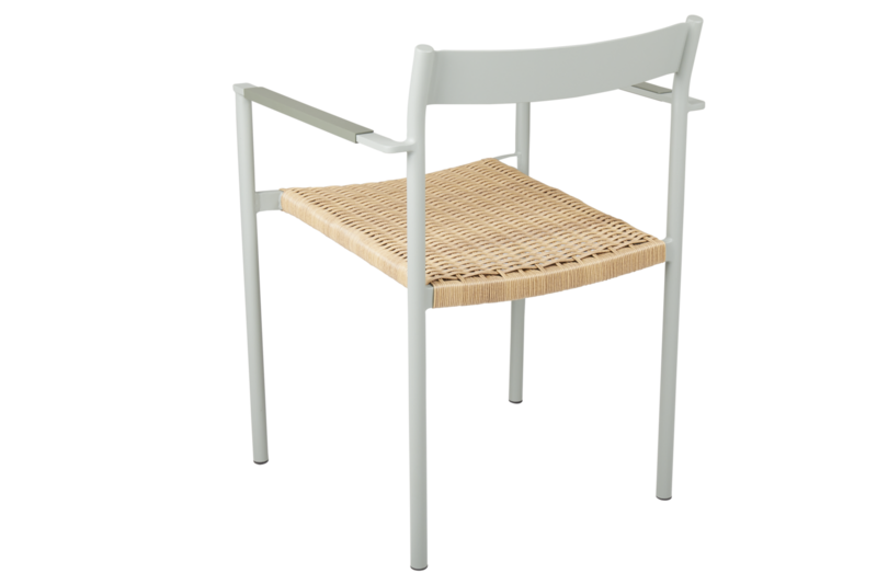 DK chaise de table Dusty Green/Natur