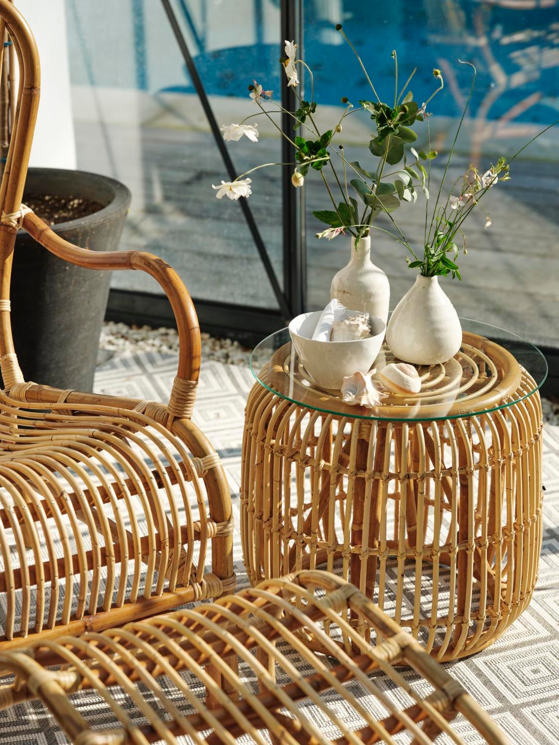 Vallda fauteuil Couleur naturelle