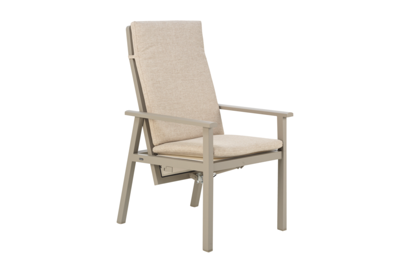 Samvaro fauteuil avec dossier réglable Khaki/sable