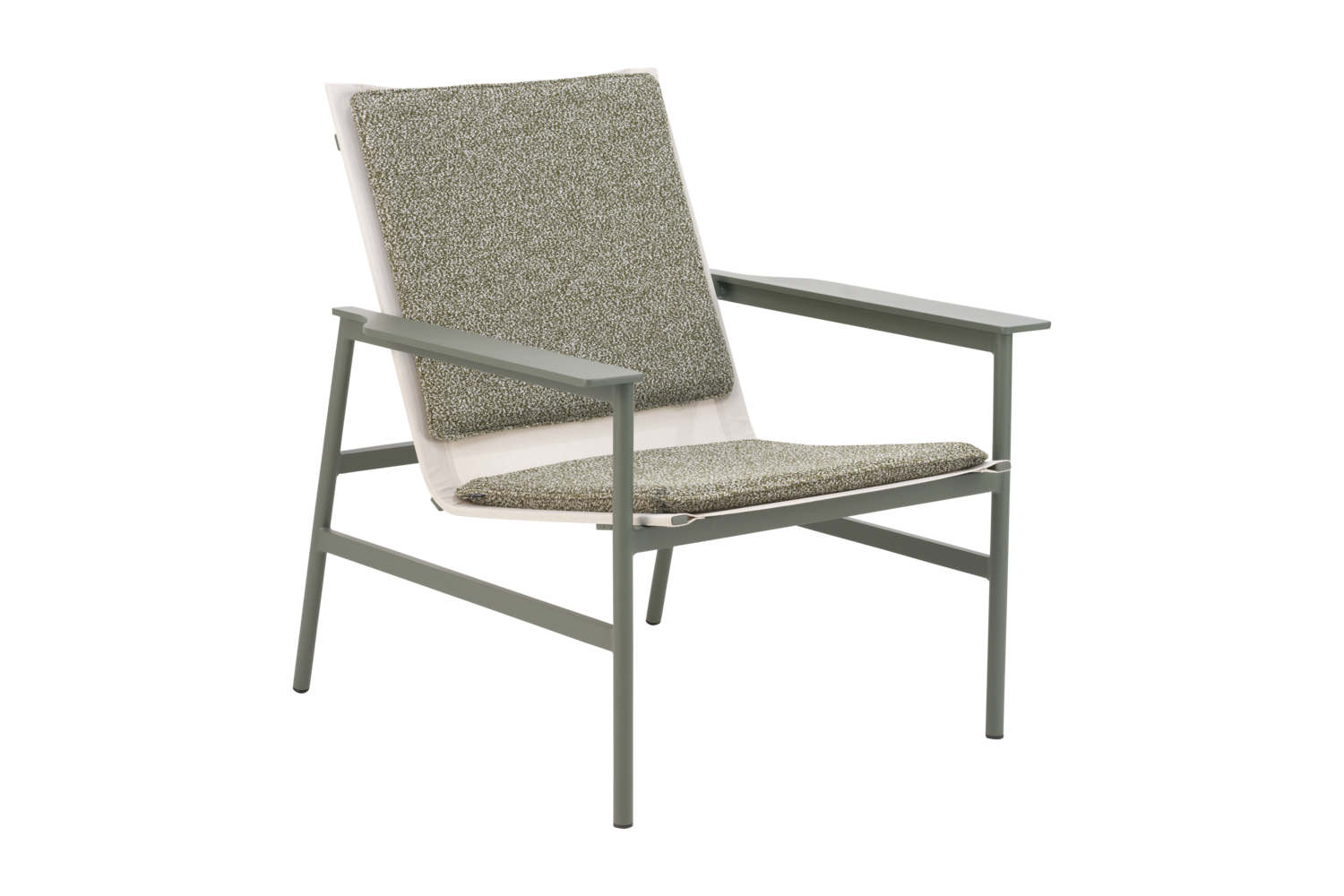 Soro fauteuil lounge Nordic Green/Teddy Verde