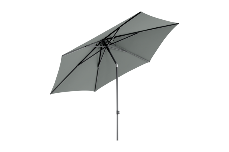 Poppi parasol Anthracite/gris