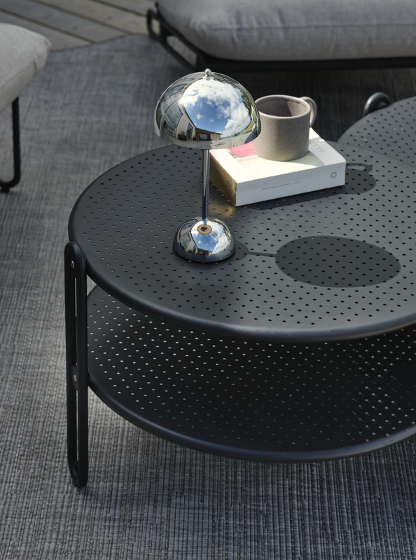 Blixt table salon Noir