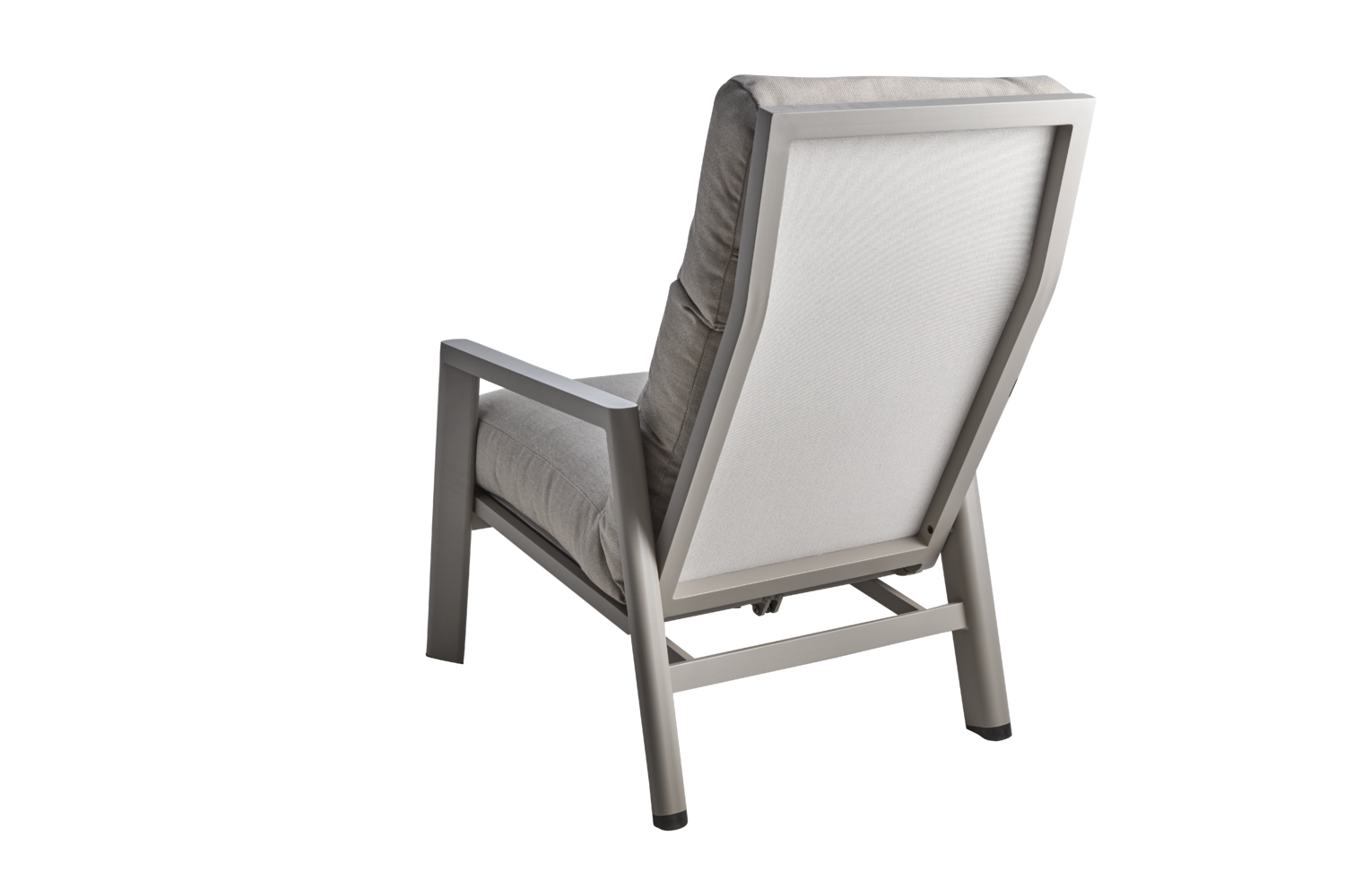 Slide fauteuil avec dossier réglable Khaki/Tawny