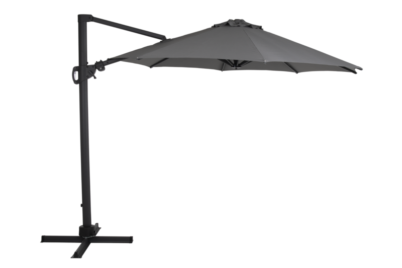 Varallo parasol sans pied Anthracite/gris