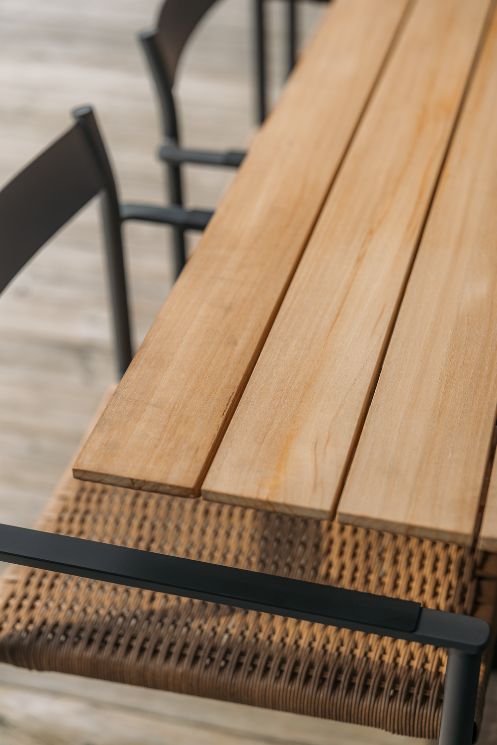 DK chaise de table Antracit/Natur