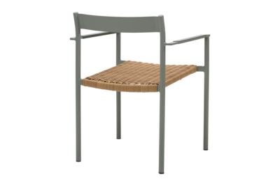 DK chaise de table Dusty Green/Natur