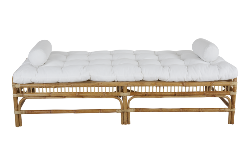 Vallda daybed Couleur naturelle/blanc