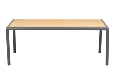 Gordon table salon Antracit/Natur