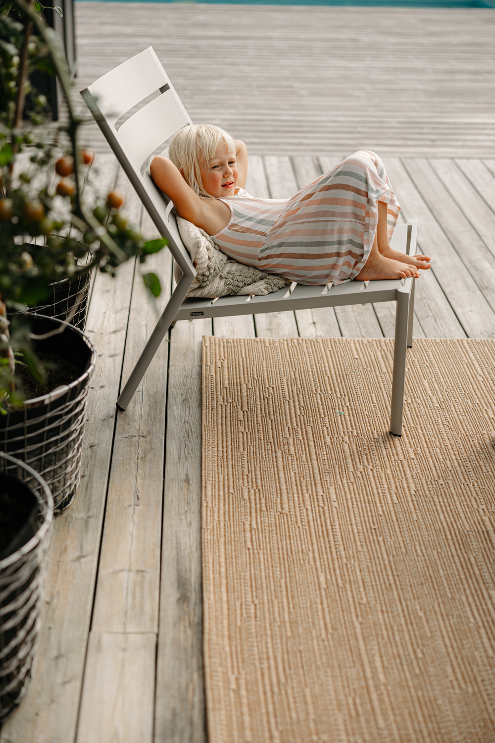 Delia fauteuil lounge Light Grey