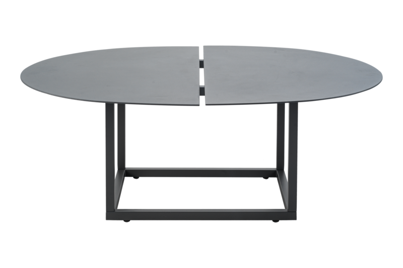 Olive table salon Anthracite
