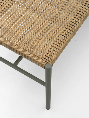 DK banc Nordic Green/Natur