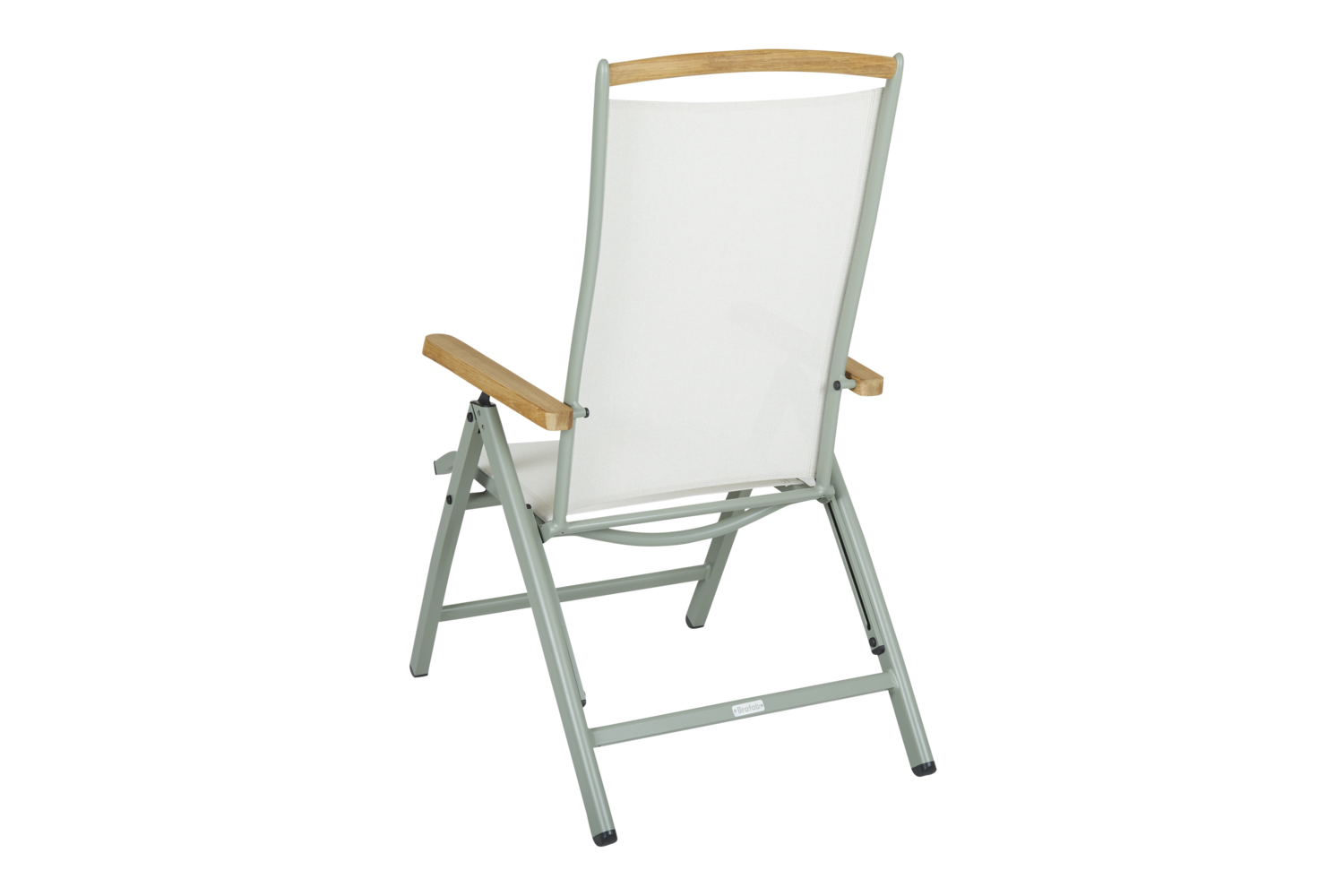 Andy fauteuil avec dossier réglable Dustygreen_Offwhite