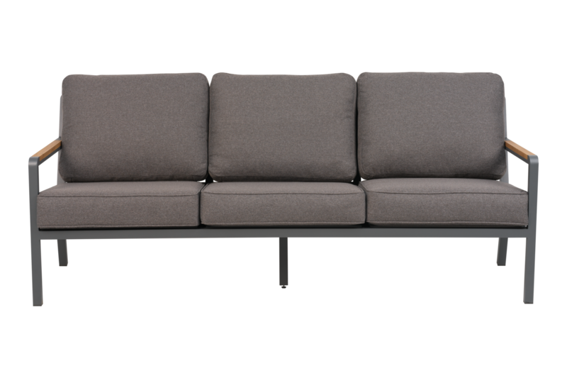 Nova salon de jardin Anthracite/Soft Dawn