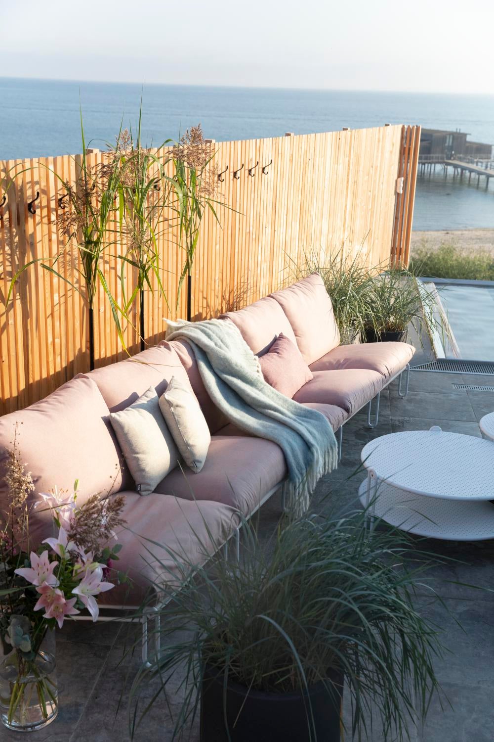 Blixt table salon Blanc