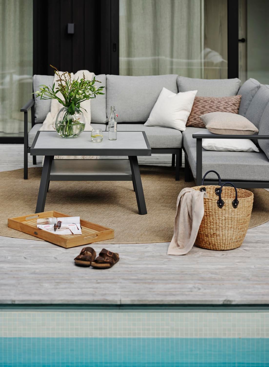 Samvaro Low terminer Anthracite/Pearl grey