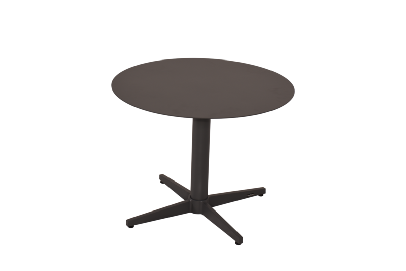 Mill table salon Anthracite/noir