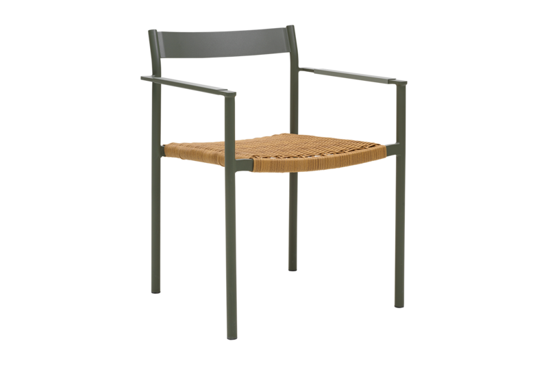DK chaise de table Nordic Green/Natur