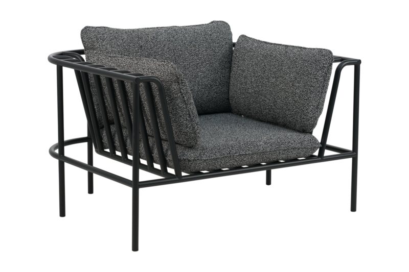 Collier fauteuil Noir/Teddy Ant