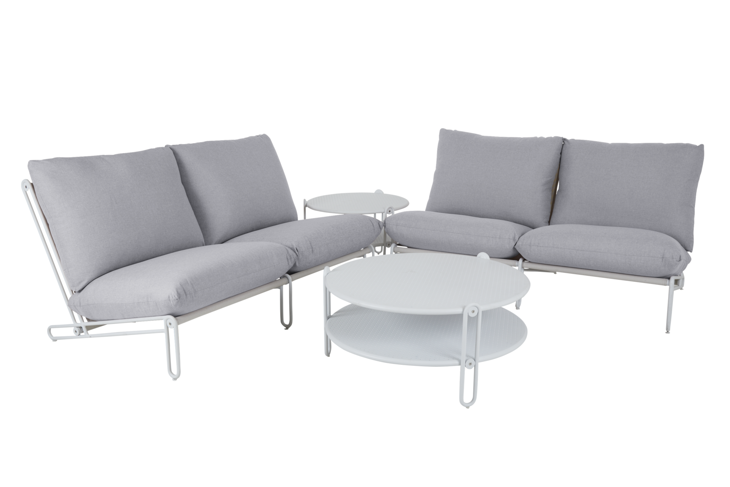 Blixt table salon Blanc